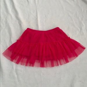 Hot pink Tulle tutu style skirt Girls 2T